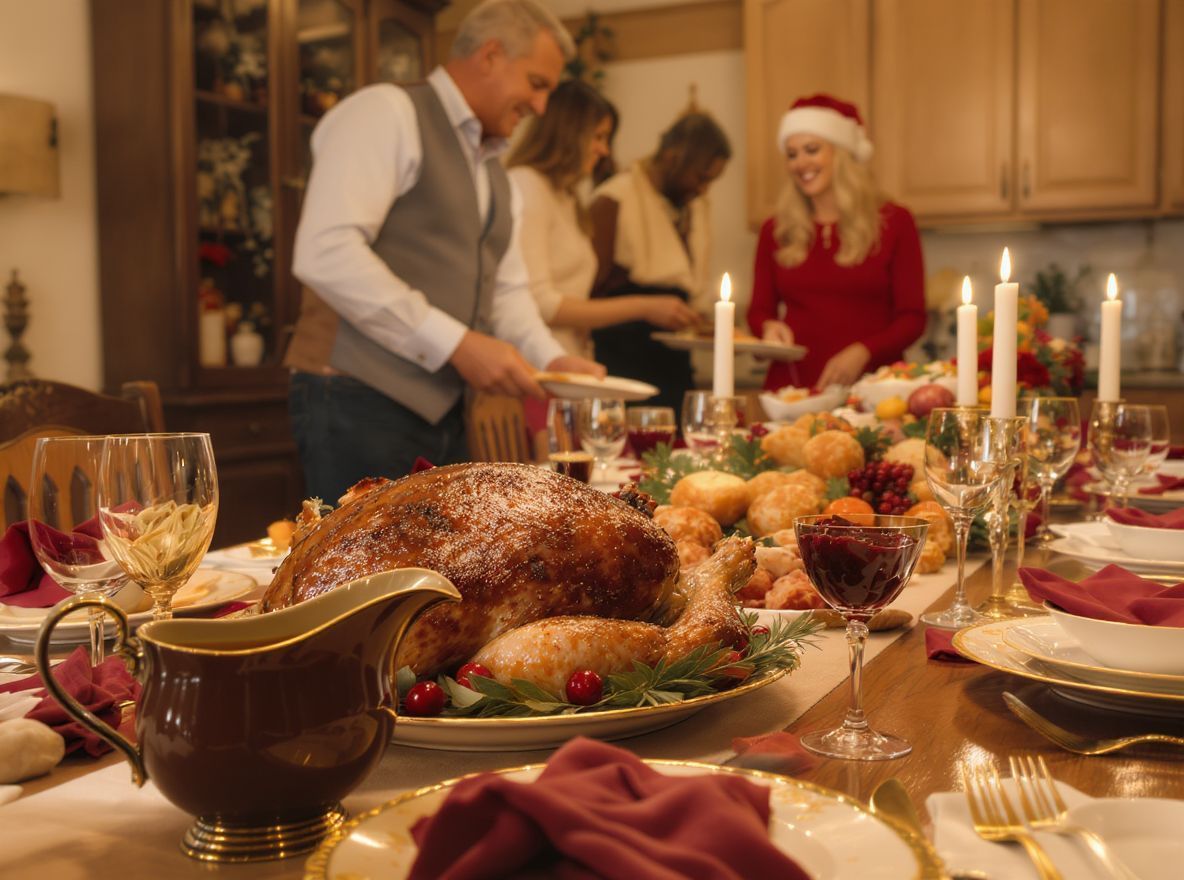 A vörösáfonya szósz frissítő ízével kiemeli a pulykát.