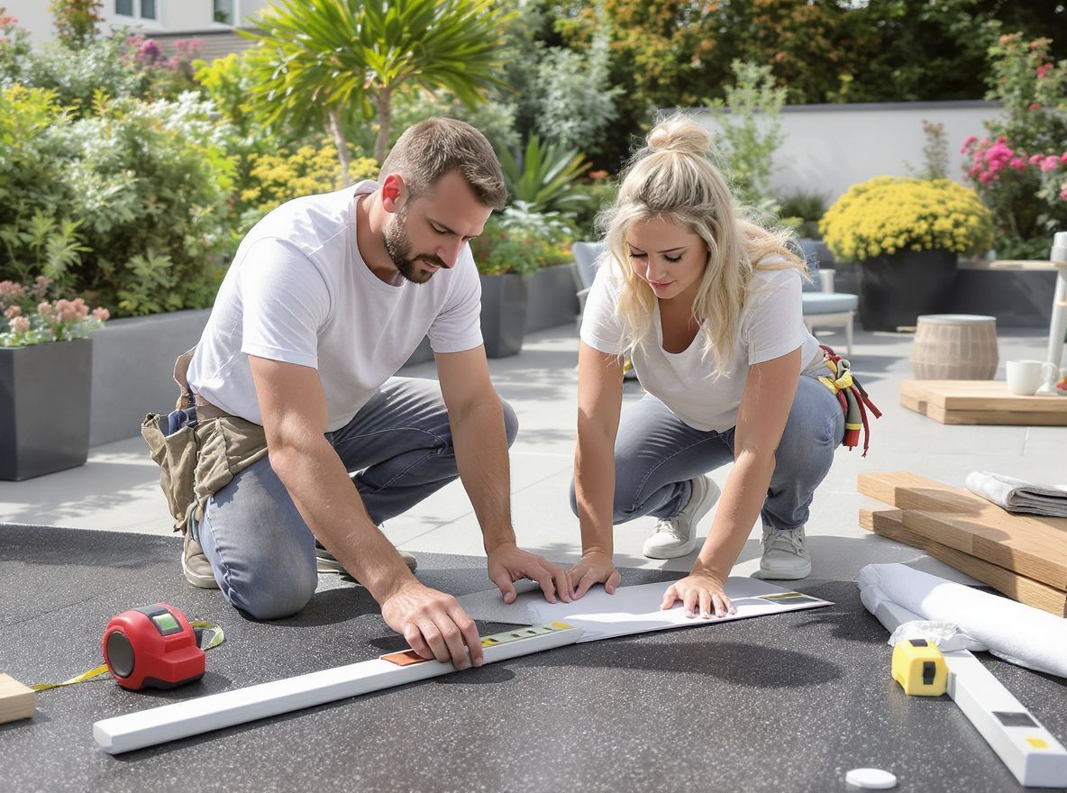 A precíz telepítés elengedhetetlen a lapostetős teraszok tartósságához.