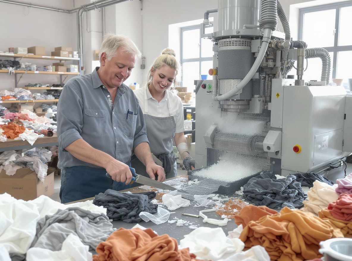 A textil-alapú műanyagok építőiparban és csomagolásban népszerűek.