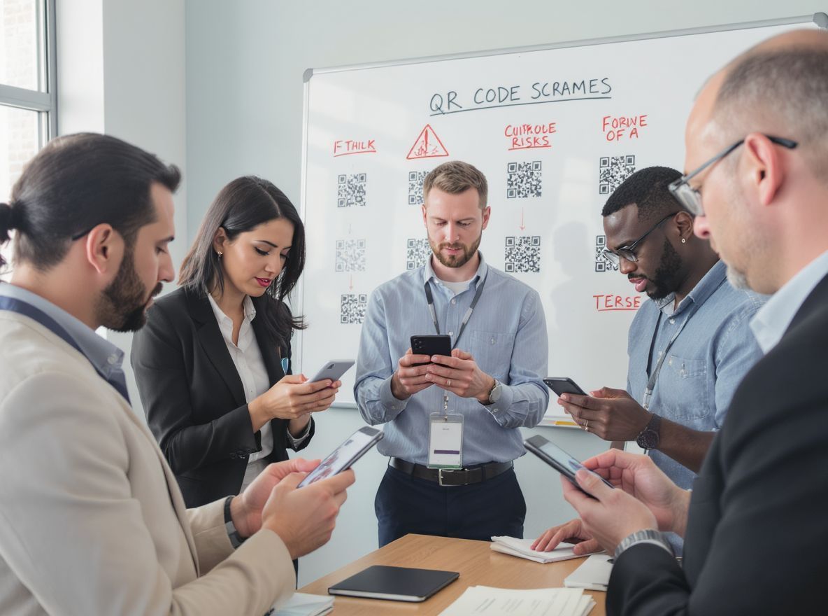 A hamis QR-kódok gyakori veszélyeket rejtenek a felhasználókra.