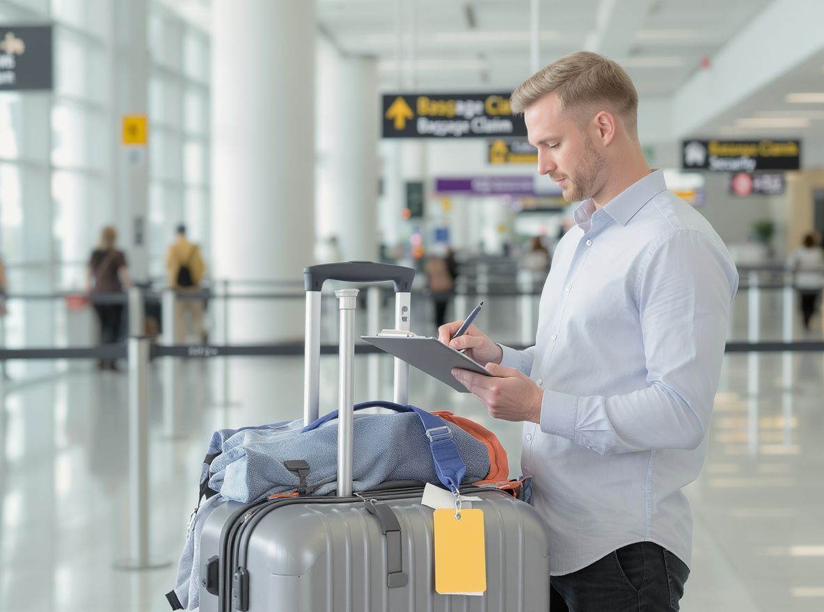 Ellenőrizd a csomagok biztonsági zárjait indulás előtt!