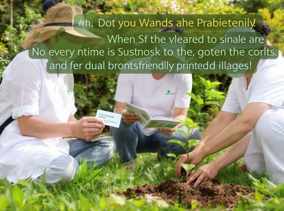 Fenntartható nyomtatás: a zöld márka jövője és értéke.