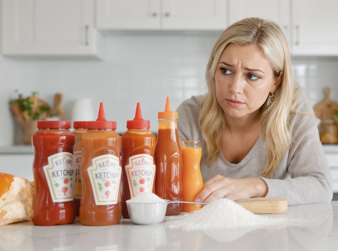 A ketchupban rejtett cukor fokozza a függőséget.