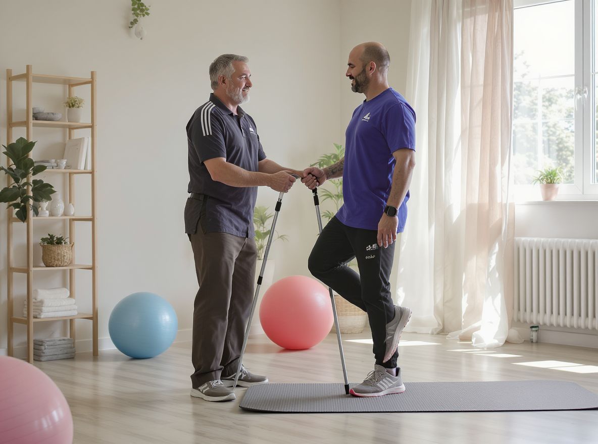 A rehabilitáció javítja az egyensúlyt és csökkenti a szédülést.