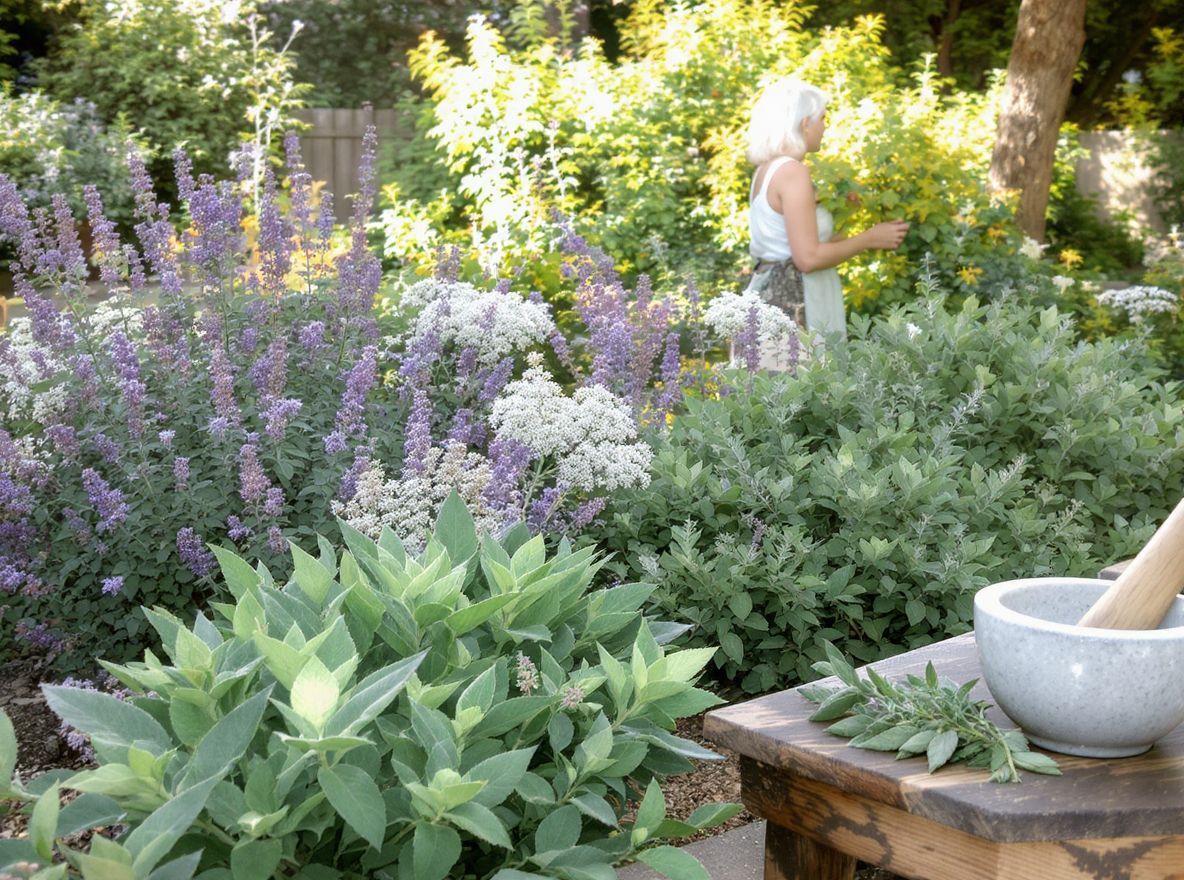 A 'szemzős' zsálya különleges antioxidáns hatású gyógynövény.