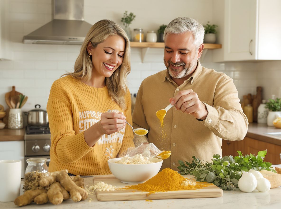 A kurkuma gyulladáscsökkentő hatása modern kutatásokkal igazolva.