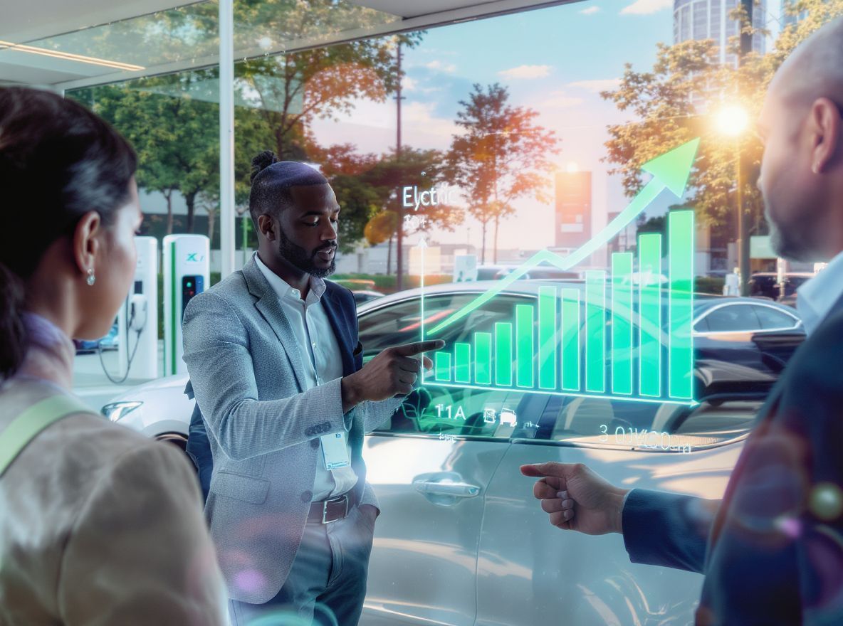 Az elektromos autók térnyerése növeli a fenntarthatóságot Magyarországon.