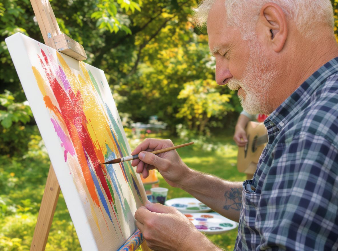 A zene és a művészet kifejezése javítja a hangulatot.