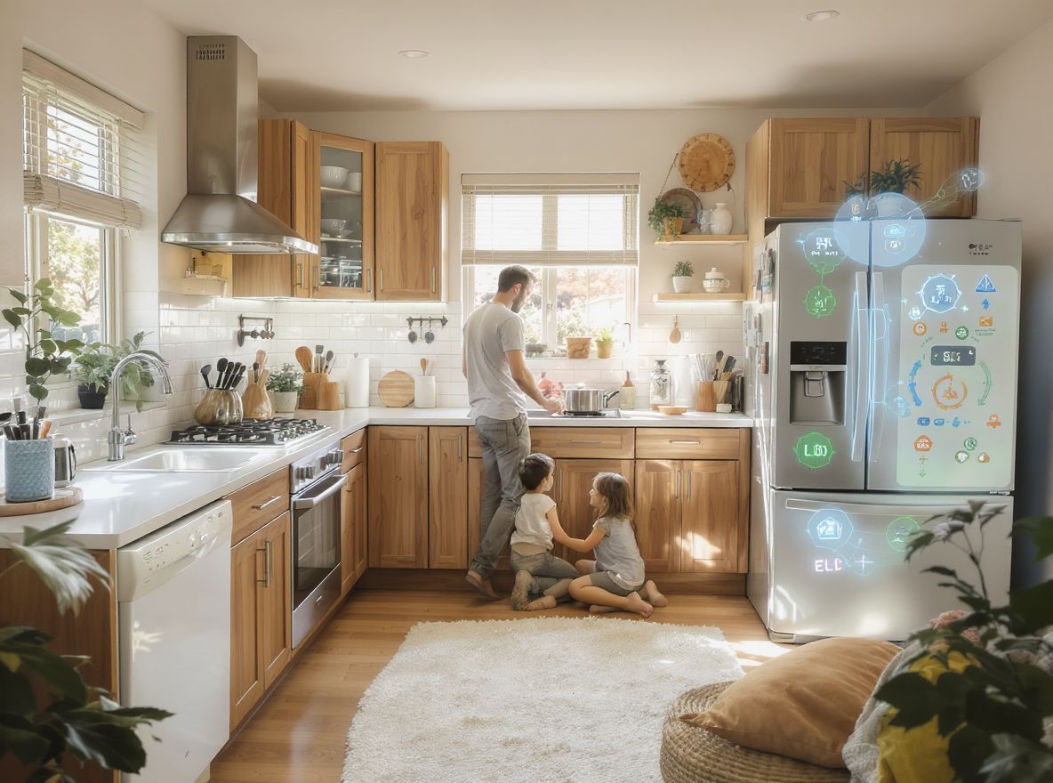 Az okosotthon rendszerek segítik az energiahatékonyság növelését.