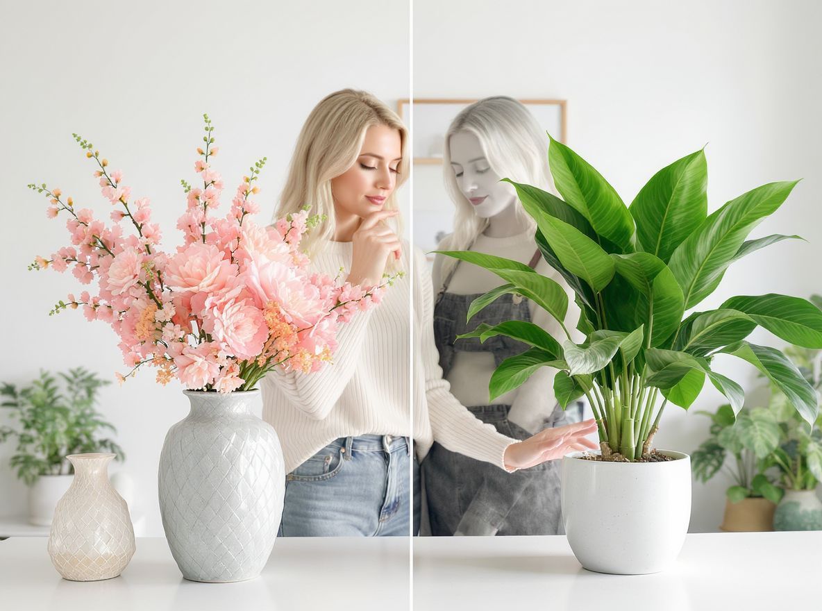 Művirág hosszú távon kevesebb ápolást igényel.