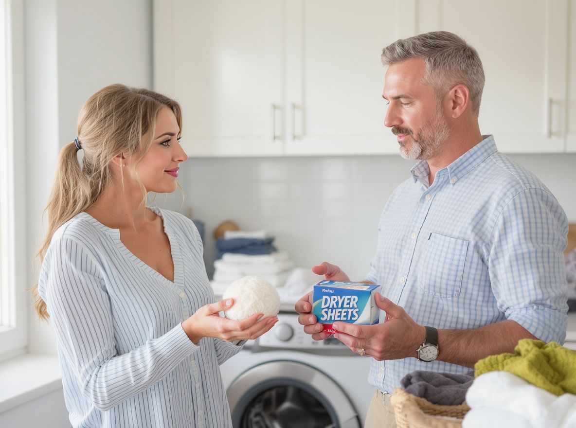 A szárítógolyók gyorsabb szárítást és kevesebb ráncot biztosítanak.