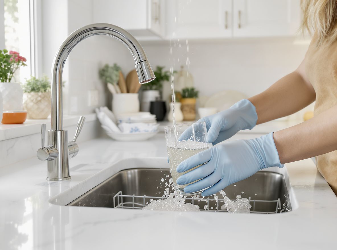 A gépek tisztántartása növeli az üvegek élettartamát.