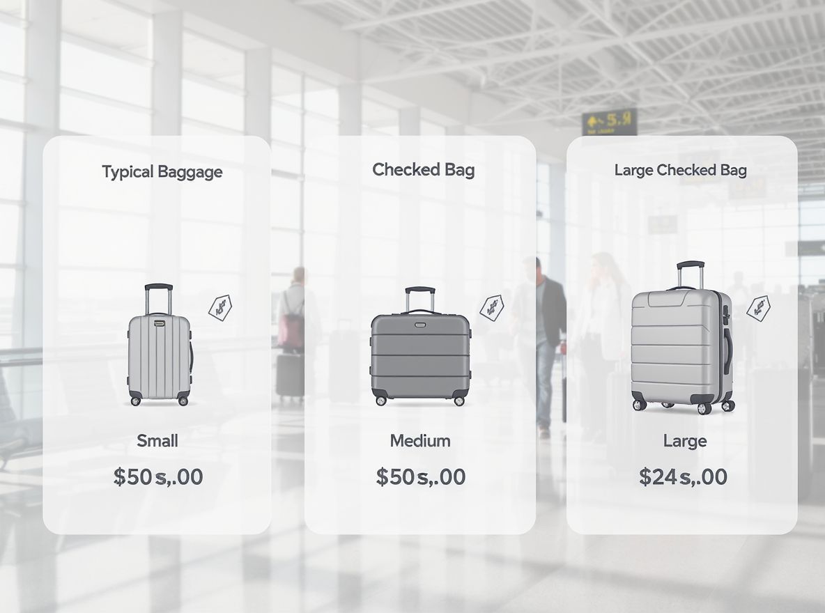 A legolcsóbb poggyászkategória gyakran csak kézipoggyászt engedélyez.