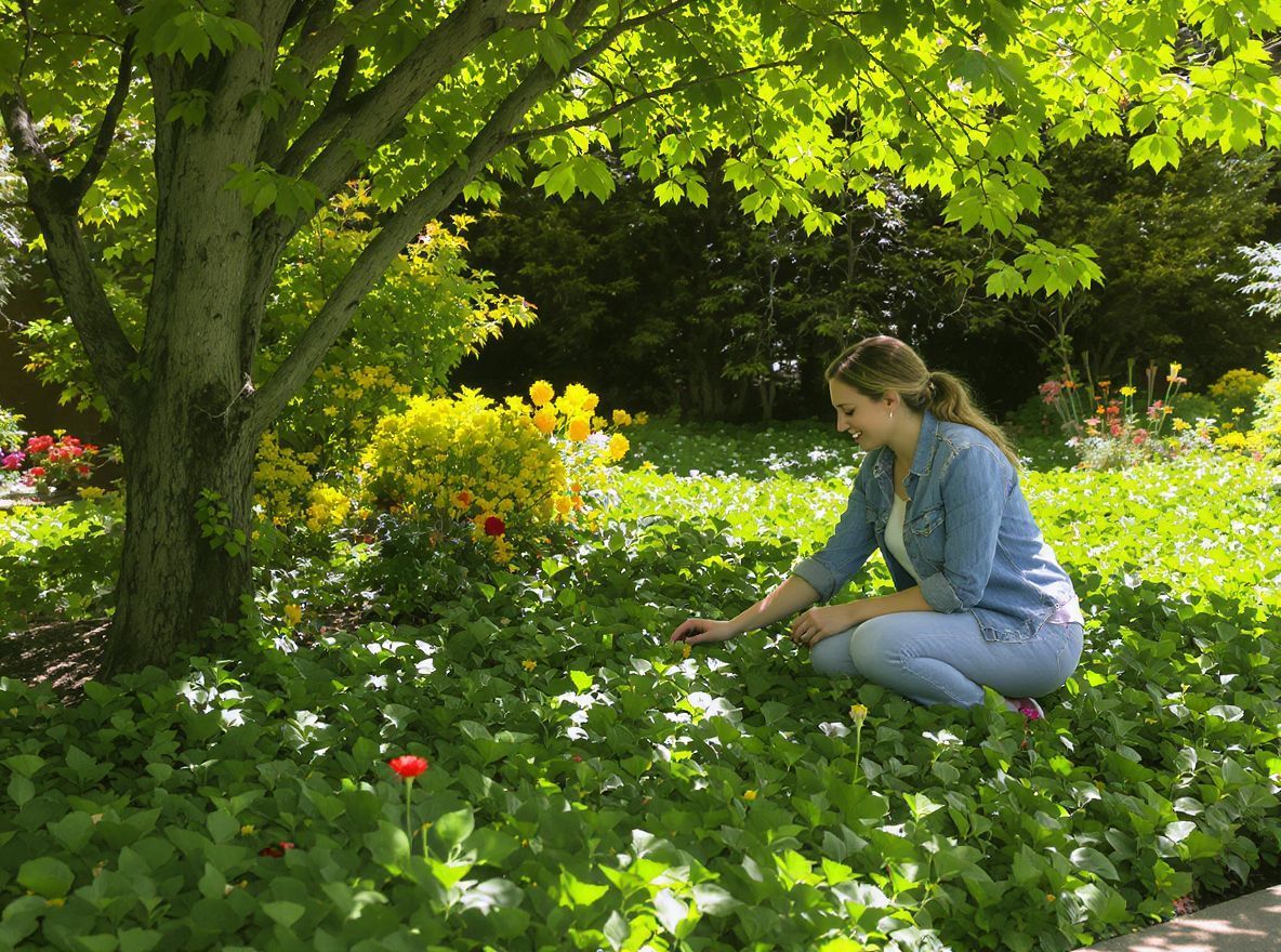 A talajtakarók csökkentik a gyomok növekedését és vízveszteséget.