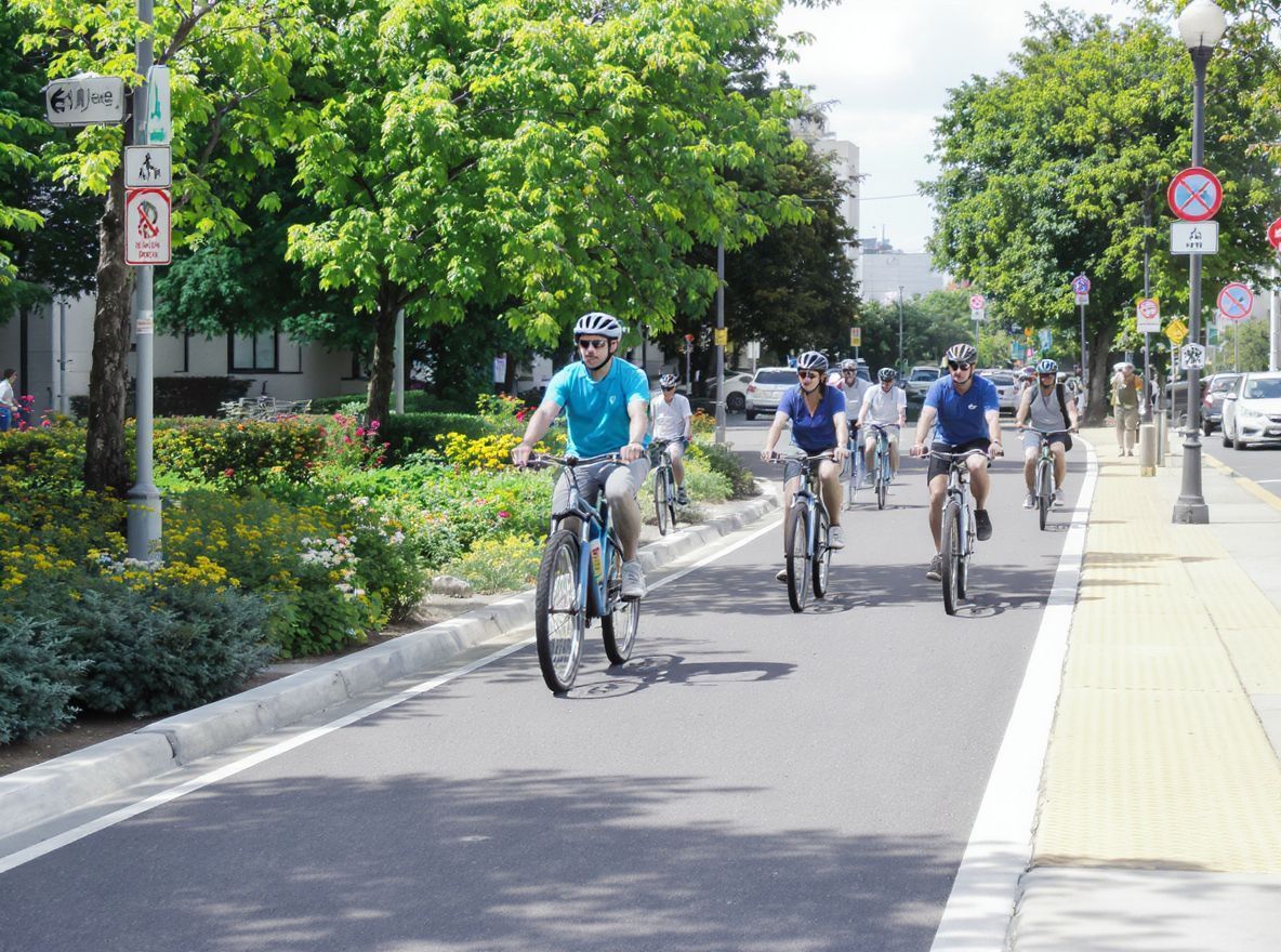 A kerékpáros infrastruktúra fejlesztése növelheti a sisakviselést.