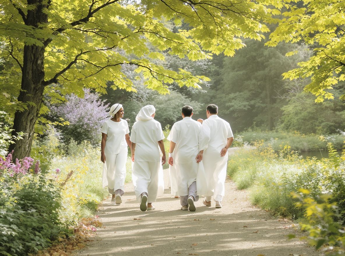 A séta közösségi élményt teremt a gyász feldolgozásában.