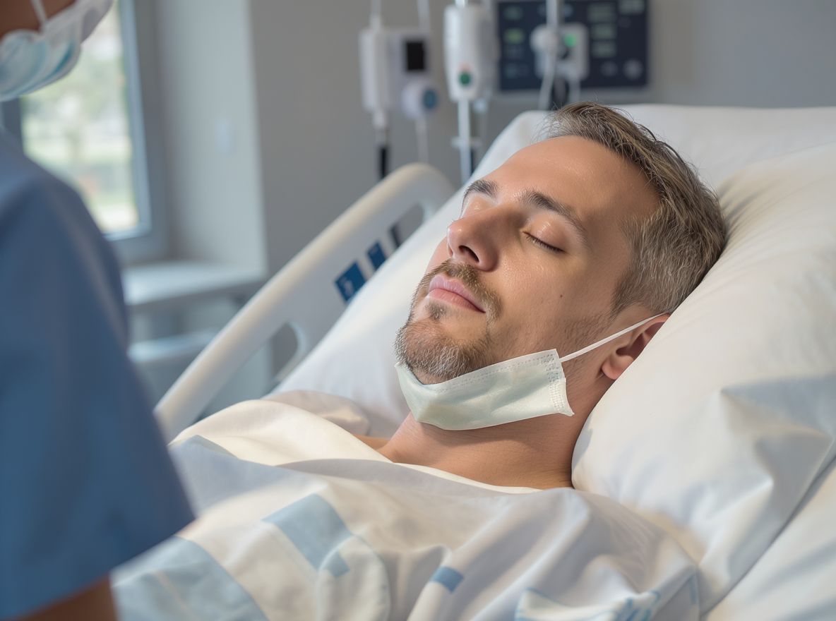 Az altató hatás megszűnésével fokozatosan éled a tudat.