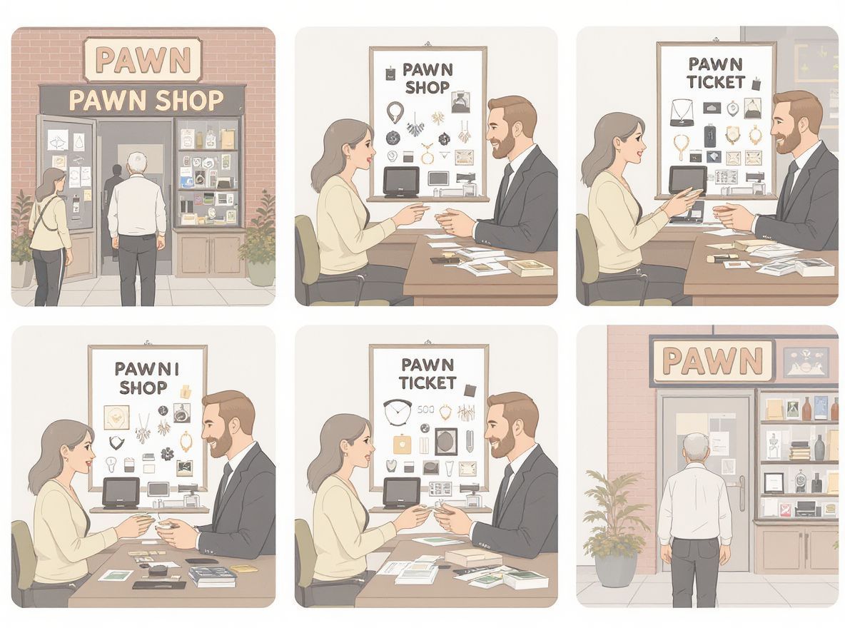 A zálogosítás során az értéktárgyakat biztosítékként használják.