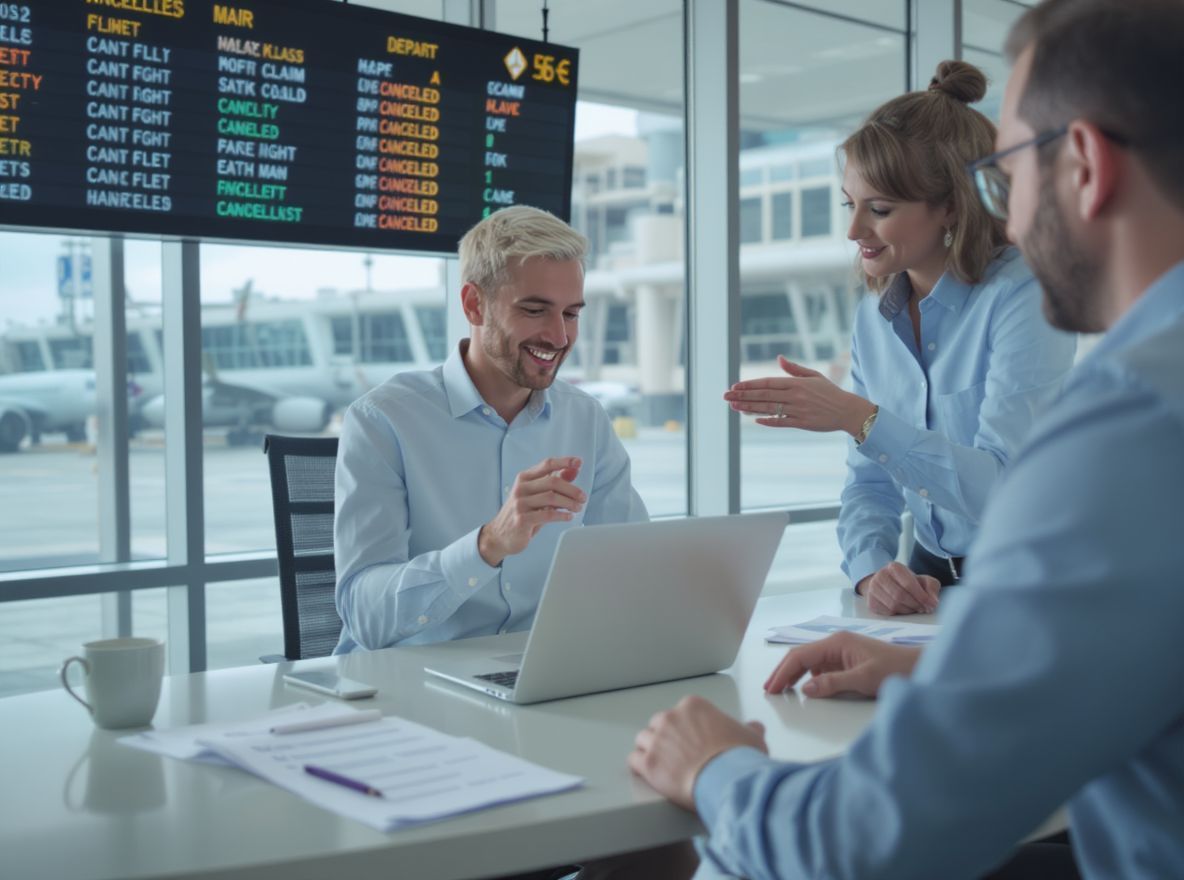 Minden járattörlés után érdemes azonnal kártérítést kérni.