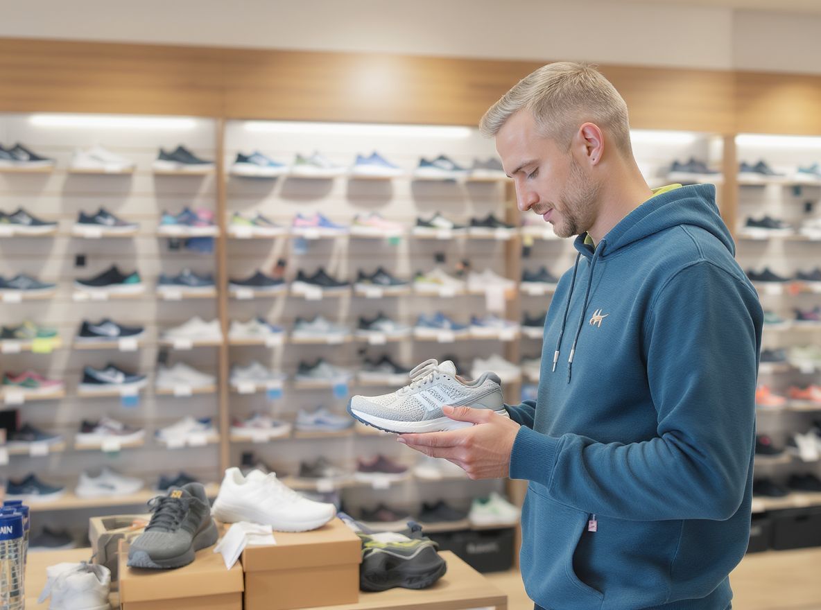 A megfelelő futócipő megválasztása kulcsfontosságú a kényelemhez.